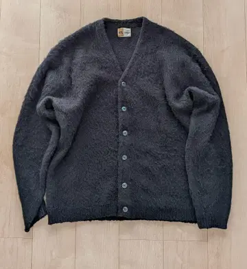 타운크라프트 샤기 가디건 L 블랙