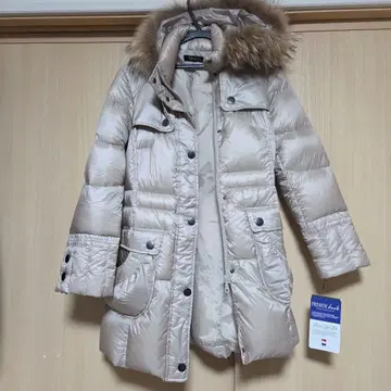 FRENCH duck 베이지 다운 자켓