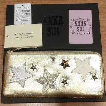 안나수이 슈팅스타 골드 장지갑