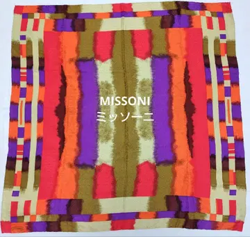 MISSONI 미쏘니 스카프 기하학 패턴