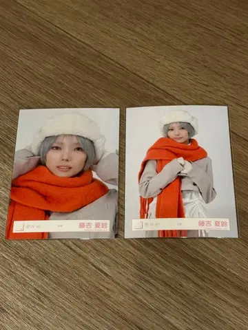 사쿠라자카46 후지요시 카린 겨울 의류 브로마이드 (상반신, 중간)