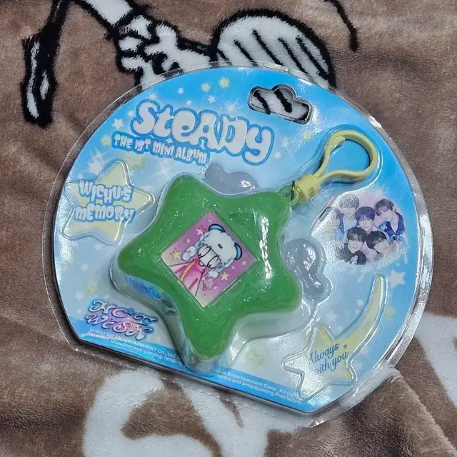 위츄 카메라 키링 사쿠야 엔시티 위시 스테디 개봉 앨범