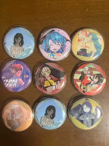 Ado 5th POP-UP 랜덤 캔뱃지 9종 세트