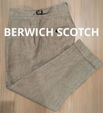 BERWICH SCOTCH 린넨 슬랙스