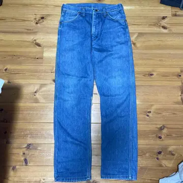 70년대 랭글러 usa제 스트레이트 데님 세로 떨어짐