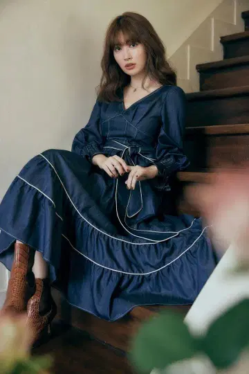 Signs of Autumn Belted Dress herlipto