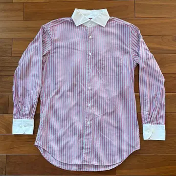 Paul Stuart 스트라이프 긴팔 와이셔츠 41-85