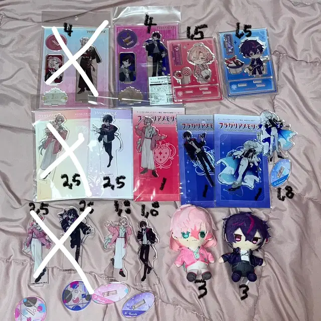 프라가리아 메모리즈 프라메모 메롤드 쿠로드 시엘로모트 아크릴스탠드 누이