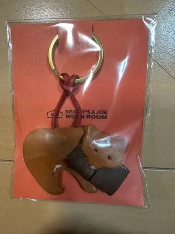 트래블러스 노트 Benlly's&Job, 가죽 키링, 곰 노트