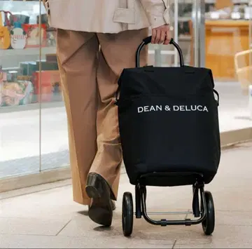 DEAN & DELUCA 쇼핑 캐리 블랙 2025