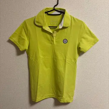 TaylorMade 골프 셔츠 S 사이즈 밝은 옐로우 컬러
