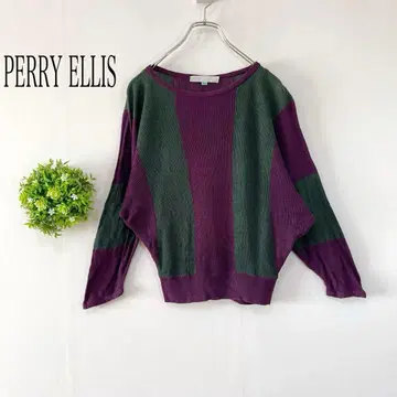 [ PERRY ELLIS 페리 엘리스 ] 숏 기장 긴팔 니트 얇은 소재