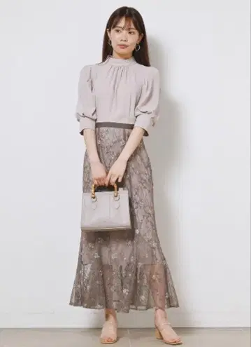 스나이델 원피스 스커트