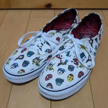 레어 VANS Authentic Marvel Heads 콜라보 30cm