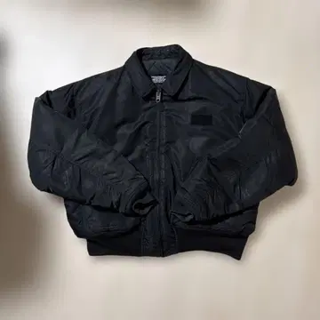 Schott CWU-R 블랙 플라이트 자켓