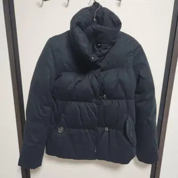 ROYAL PARTY 블랙 다운 자켓