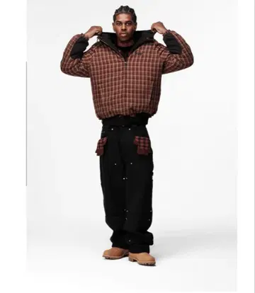 FUC 리버서블 다운 자켓 M