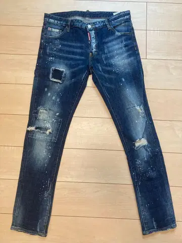 DSQUARED2 데님 클래식 케니 트위스트 진