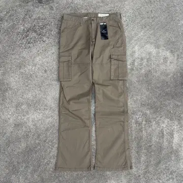 00s 빈티지 카고 팬츠 카키 와이드 아메카지 캐주얼