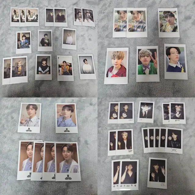 방탄소년단 BTS 폴라로이드 포토카드 시그 데코 키트 페스타