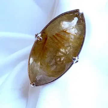 루틸 쿼츠 반지 | 실버 925