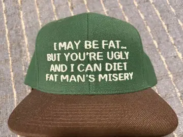 FAT MAN'S MISERY 스냅백 캡