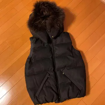 나노 유니버스 니시카와 다운 베스트 퍼 포함 블랙 컬러 36 M