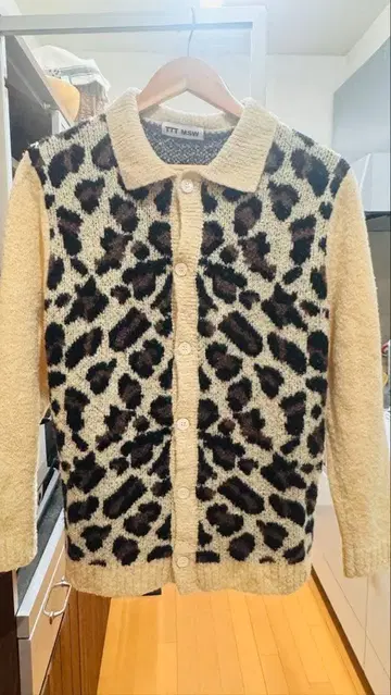 TTT_MSW 21AW leopard cardigan