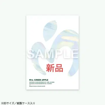 영화 Mrs. GREEN APPLE 미세스 그린 애플 팜플렛