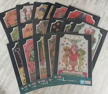 죠죠의 기묘한 모험 비주얼 시트 묶음 판매