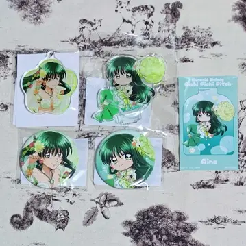 [ 5세트 ] 피치피치 피치 머메이드 플라워 온라인 복권 리나