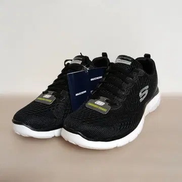 SKECHERS 블랙 스니커즈 999768/BLK