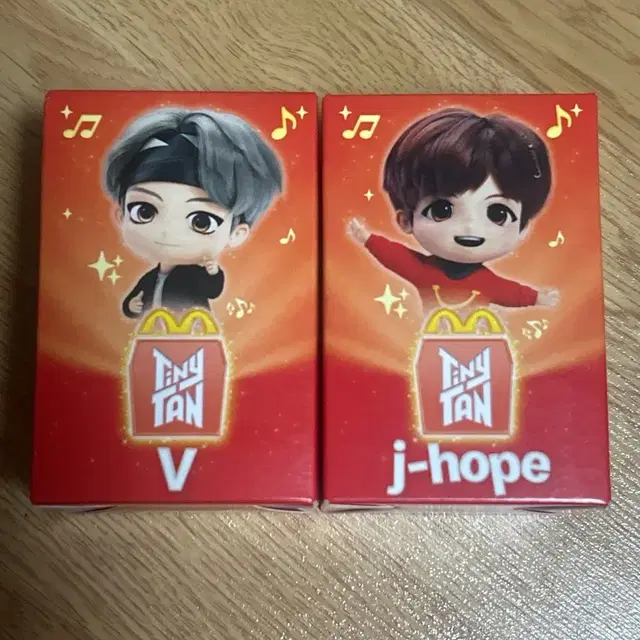 방탄소년단 방탄 맥도날드 타이니탄 해피밀 제이홉 뷔 포카앨범메모리즈인형