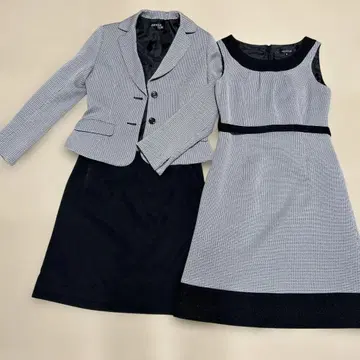 졸업식 자켓 스커트 원피스 3종 세트 9호
