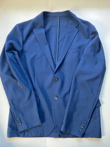 카시야마 네이비 테일러드 자켓 2버튼