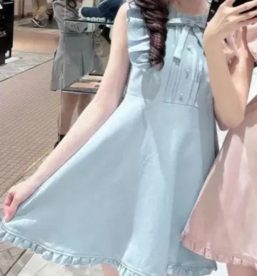 meltie 한정 상품 원피스 블루