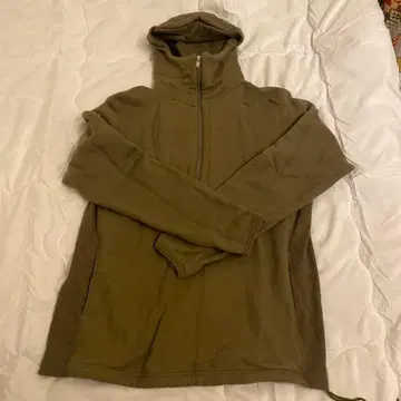 nonnative 헤비웨이트 하프 지퍼 후드티