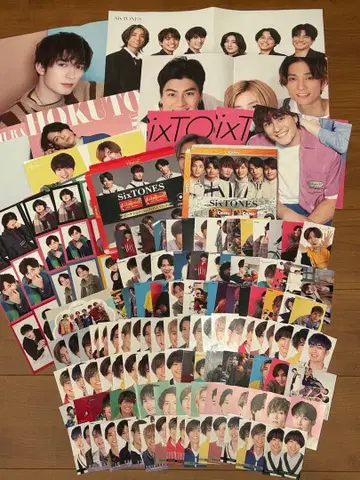 MYOJO 포토카드 핀업 SixTONES