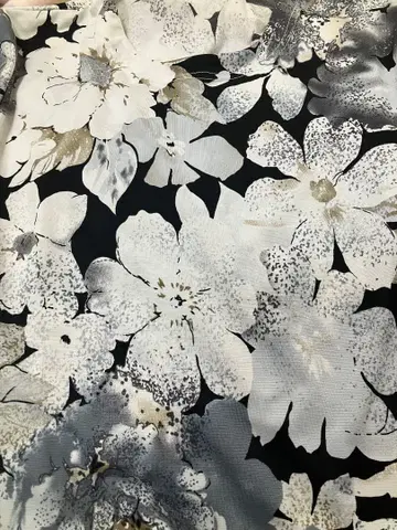 꽃무늬 T셔츠 회화 같은 고급스럽고 엘레강트한 디자인