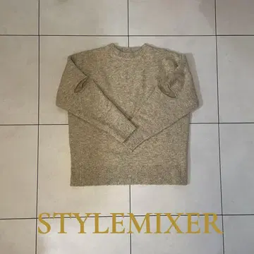 STYLEMIXER 스타일 슬릿 니트