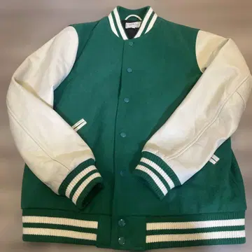 새상품급 Freak's Store 바시티 자켓 L 사이즈 그린