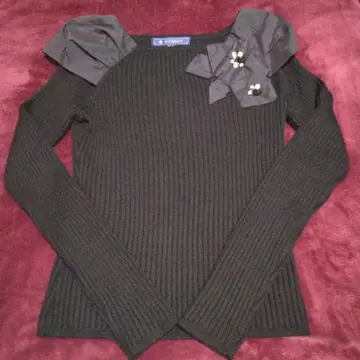 엠즈 그레이시 블랙 니트