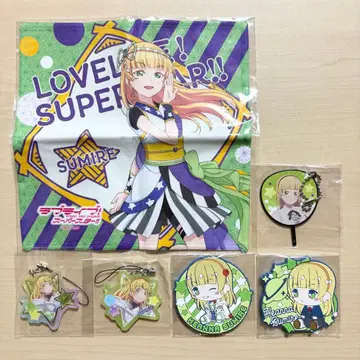 러브 라이브! 슈퍼스타! Liella 헤안나 스미레 굿즈 6세트