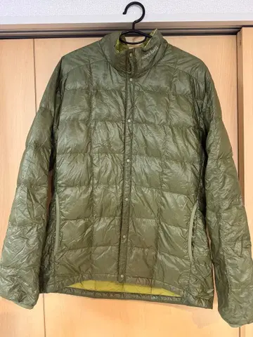 mont-bell 올리브 그린 다운 자켓