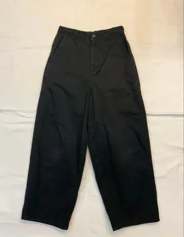 DMG 도밍고 코튼 와이드 팬츠 블랙 일본제