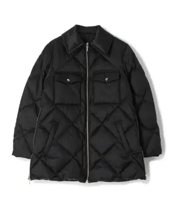 ESTNATION 리사이클 다운 리버서블 A라인 블루종