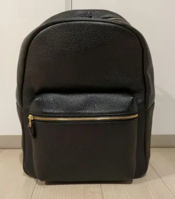 [ 단종 ] HashTug 해시태그 백팩 올 가죽 블랙