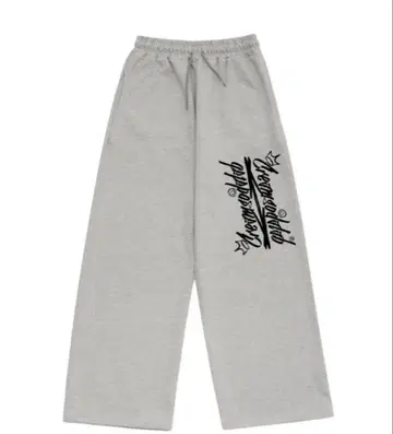 크림 소다 라보 필릭스 착용 맨투맨 밴딩 팬츠