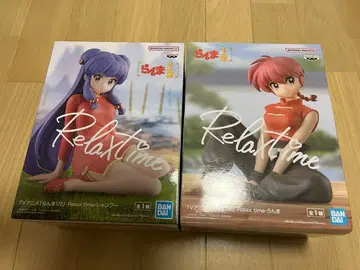 란마 1/2 Relax time 란마 샴푸 피규어 2종