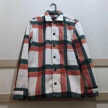 ZARA 플란넬 체크 자켓 S
